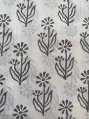 Indian Cotton Block Print Fabric by the Yard -Sewing and Quilting Fabric - Rohiyaan